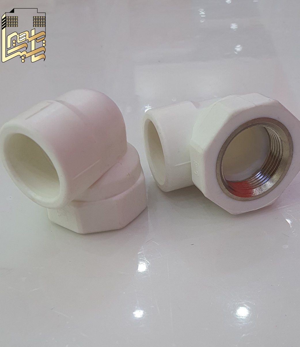 زانو یکسر بوشن فلزی